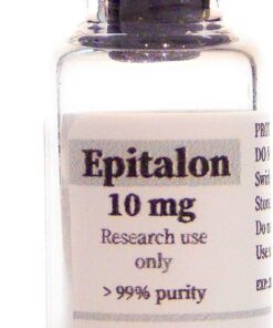 Epitalon 10mg Research Peptide by PeptideCore USA
