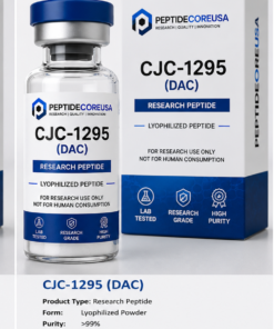 CJC-1295 DAC 5mg Research Peptide | Premium Quality | PeptideCore USA