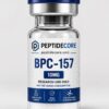 BPC-157 10mg research peptide vial by Peptide Core USA with lyophilized powder
