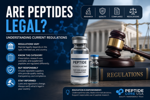 peptide regulations and responsible use guide